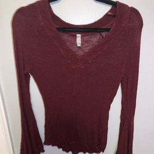 Free people super trendy top great for game days